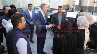 نائب محافظ كفر الشيخ يتفقد المركز التكنولوجي بمسير