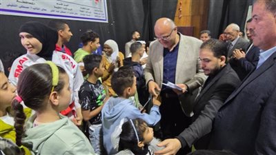 محافظ القليوبية يشهد احتفالية تكريم الأيتام بشبرا الخيمة
