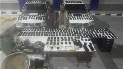 ضبط عنصرين إجراميين بشمال سيناء بحوزتهما مخدر الحشيش بـ4 ملايين جنيه