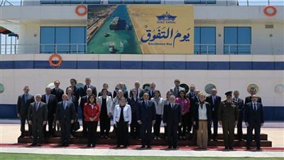  مدبولي يشهد احتفالية قناة السويس 