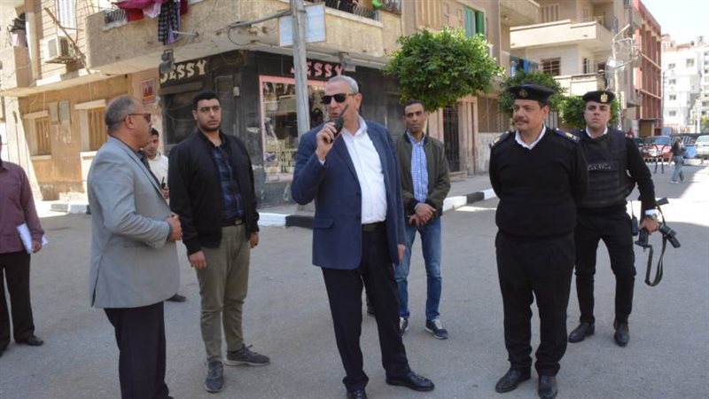 محافظ الغربية خلال