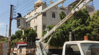 المنيا تستعد لاحتفالات عيد القيامة وشم النسيم بحملات نظافة وإنارة مكثفة 