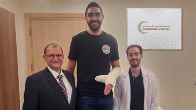 عمر طارق السعيد نجم منتخب السلة يجري عملية جراحية ناجحة ويعود في بطولة الأفروباسكت