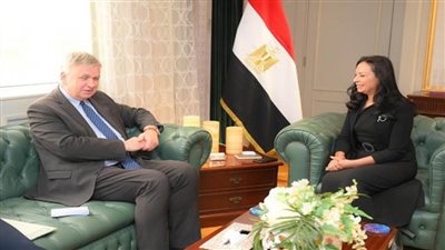 وزيرة التضامن تبحث مع السفير الألماني تعزيز التعاون في مجالات العمل المشتركة