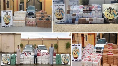 قوات حرس الحدود تكثف جهودها خلال الفترة الماضية على كافة الإتجاهات الإستراتيجية للدولة