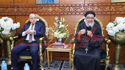 محافظ كفر الشيخ يشارك في الاحتفال بعيد القيامة المجيد