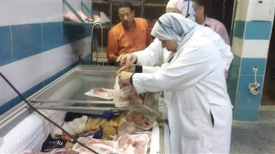 ضبطيات مصورة.. الطب البيطري يواصل حملاته لحماية المستهلك بالوادي الجديد