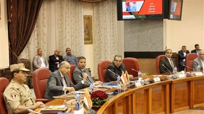 محافظ المنيا يشهد أعمال التدريب العملي لمجابهة الأزمات والكوارث الطبيعية صقر 148