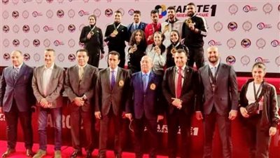 منتخب مصر يتربع على قمة الدوري العالمي للكاراتيه