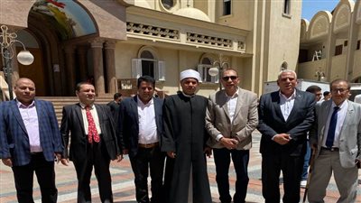قيادات حزب الاتحاد يقدمون التهنئة لأقباط مصر بمناسبة عيد القيامة بكنائس سوهاج والإسكندرية