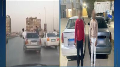 كشف ملابسات تداول مقطع فيديو بقيام قائدي سيارتين ملاكى بأداء حركات استعراضية حال سيرهما بموكب زفاف بالقاهرة