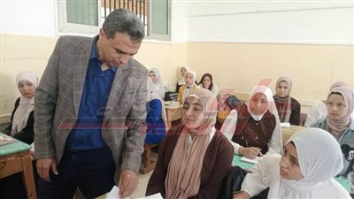 د. علاء جودة: يطمئن على انتظام الدراسة بكفر الشيخ
