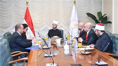وزير الأوقاف يستقبل وفد هيئة فولبرايت
