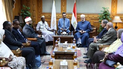 وكيل الأزهر يستقبل رئيس الهيئة العليا للإفتاء بجيبوتي لبحث سبل التعاون