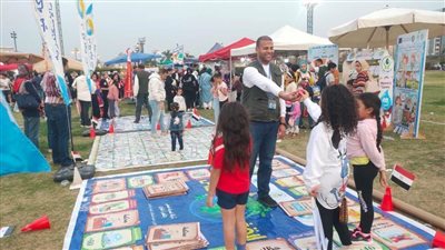 مياه الإسكندرية تشارك في احتفالية أعياد الربيع بنادي سموحة