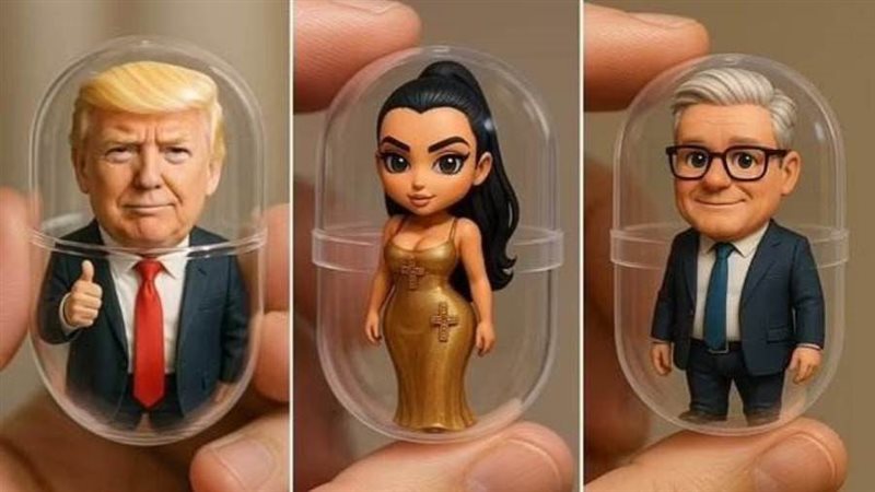 دمى للرئيس الأمريكي