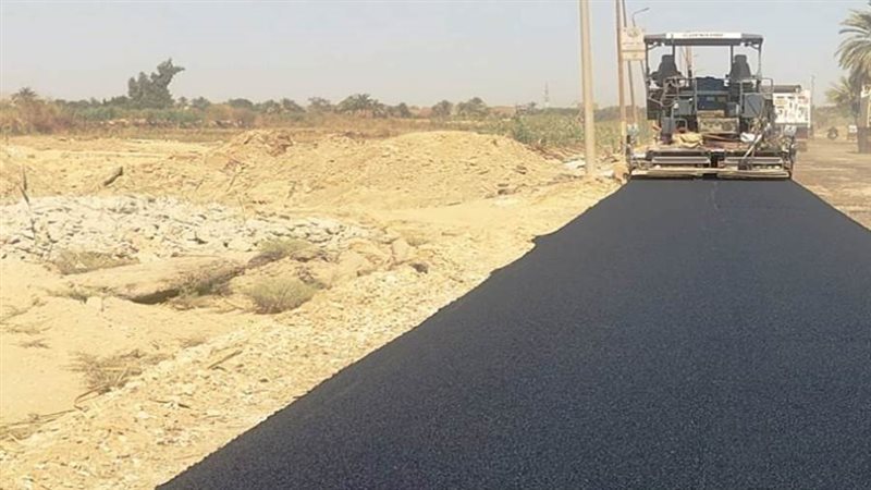 رصف طريق إدفو / مرسى