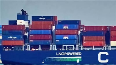 ميناء الإسكندرية يستقبل أحدث السفن الصديقة للبيئة