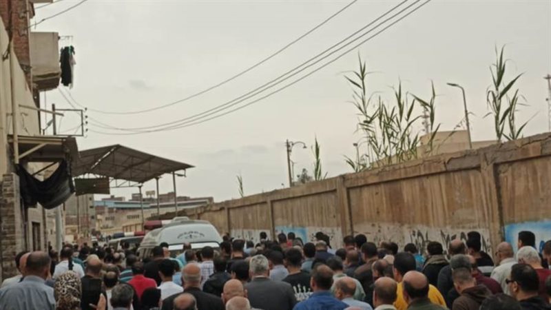 جانب من الجنازة