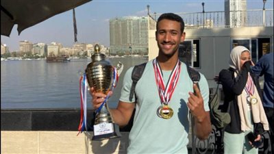 عمر باسم بدر نجم الكانوي الصاعد يتوج بـ ٣ ذهبيات ببطولة الجمهورية