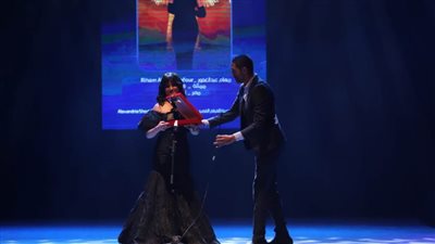 ريهام عبد الغفور: شكرًا أهل إسكندرية على تكريمي وأهدي الجائزة لوالدي ووالدتي 