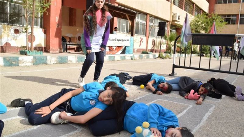 طلاب بورسعيد يدعمون