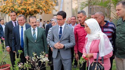 يضم نباتات الزينة والعطرية.. افتتاح معرض الزهور الثاني بجامعة بنها 