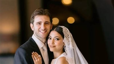 مي الغيطي في أول صور من شهر العسل مع زوجها البريطاني في فينسيا