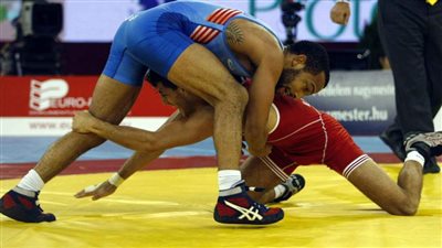 مصر تحصد ميداليتين ذهبيتين في أولى منافسات البطولة الأفريقية للمصارعة 