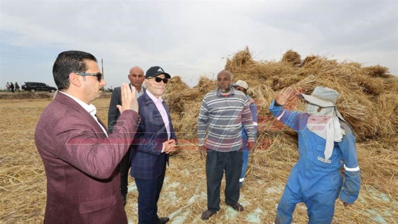 محافظ كفر الشيخ ومدير