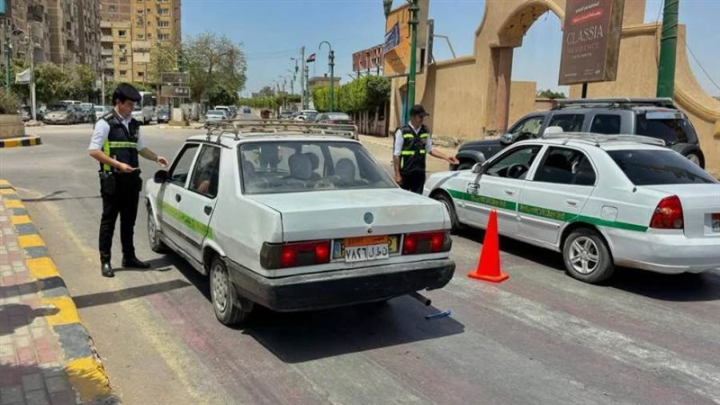 حملات مرورية مكثفة