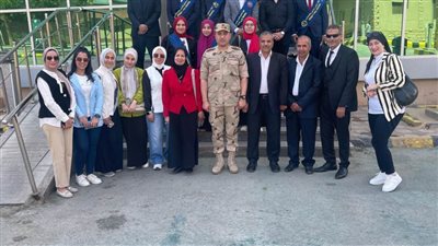 زيارة طلاب كلية بيطري 