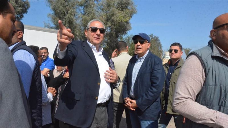 وزير الرى ومحافظ