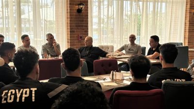 أبو ريدة يدعم منتخب مصر تحت 20 سنة قبل لقاء زامبيا