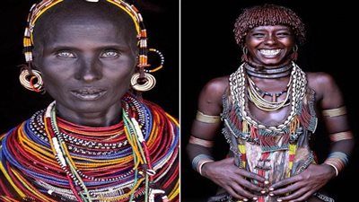 النساء وادوات الزينة في أفريقيا جنوب الصحراء
