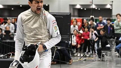 عبدالرحمن طلبة يفوز ببرونزية كأس العالم في كندا بعد الإطاحة بكبار المصنفين