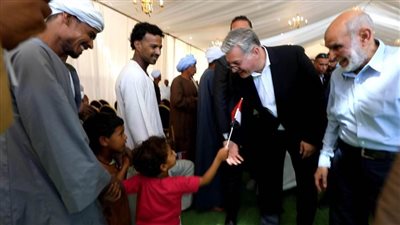 وزير البترول يفتتح تطوير قرية الطوناب بأسوان ضمن مبادرات القطاع المجتمعية