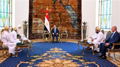 الرئيس السيسي يستقبل سلطان طائفة البهرة بالهند