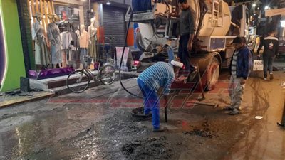 محافظ كفر الشيخ يأمر بإصلاح عاجل لعطل الصرف الصحي بشارع عبدالعال بدسوق