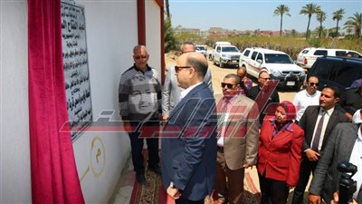 افتتاح محطة رفع صرف صحي قرية الشهابية لخدمة 15 ألف نسمة