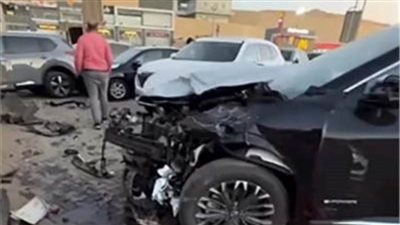 عاجل| معرض سيارات القطامية.. تفاصيل جديدة في الحادث ومصير السيارات «الزيرو» المدمرة