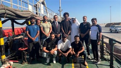 وزارة الخارجية والهجرة تتابع حالة البحارة المصريين بالإمارات