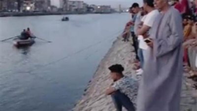 انتشال جثة شاب من ترعة الخندق بإيتاي البارود 