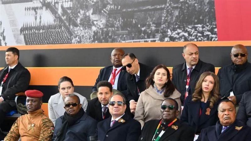 جانب من مشاركة الرئيس