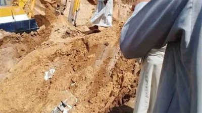 استخراج جثمان شخص من بئر زراعي بالظهير الصحراوي بديرمواس بالمنيا