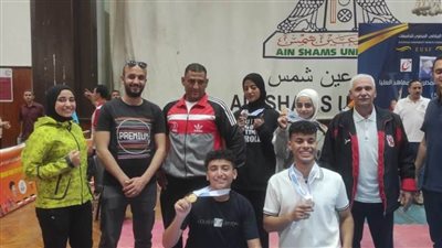 جامعة بني سويف تحصد 8 ميداليات في بطولة الشهيد الرفاعي 