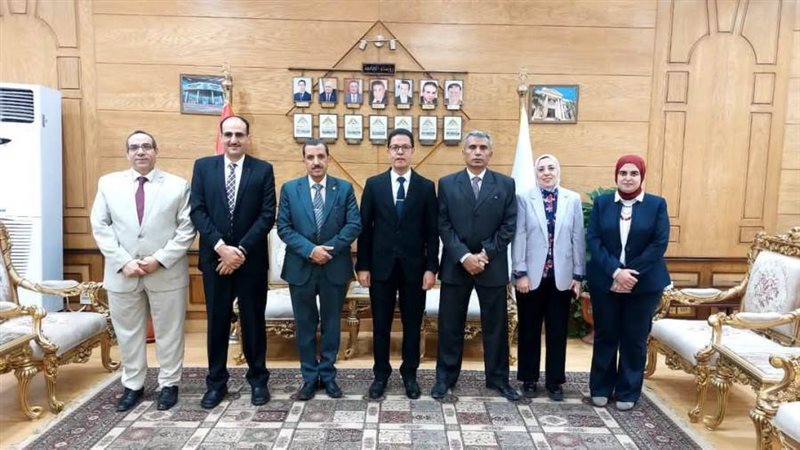 استقبال فريق الإعتماد