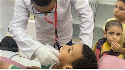 الصحة تنظم قافلة طبية مجانية في طب الأسنان للأطفال بمطروح