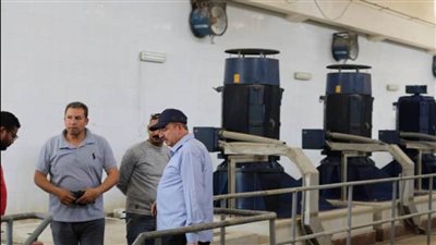 رئيس شركة صرف صحي الإسكندرية يتفقد محطات رفع غرب المدينة