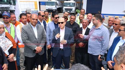 افتتاح الحملة الميكانيكية المركزية بمدينة دسوق في كفر الشيخ